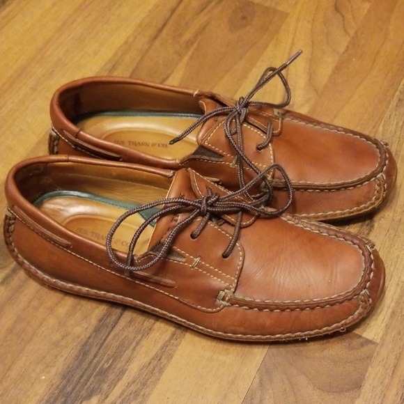 trask drake leather driving shoe